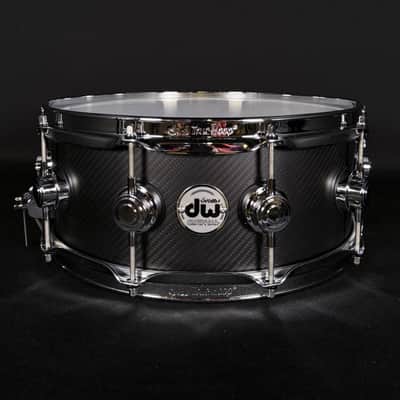 DW 14" x 5.5" Collector's Series Carbon Fiber Snare Drum image 1