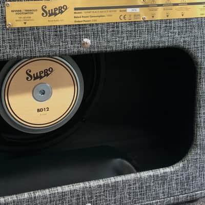 Supro 1696RT Black Magick Reverb 2023 - Black Rhino image 3
