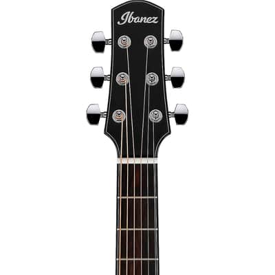 Ibanez AAM380CE Advanced Auditorium Acoustic-Electric Guitar Regular Natural image 5