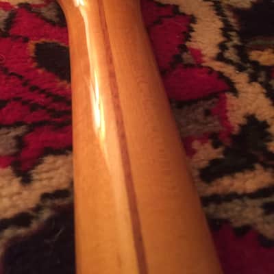 Left handed Guild B-301a bass guitar 1980 natural image 9