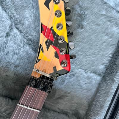 ESP LTD GL-200K George Lynch Signature 2011 - 2018 - Black with Kamikaze Graphic image 4
