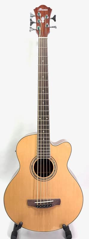 Ibanez AEB105E-NT Standard 2018 - Present - Natural High Gloss image 1