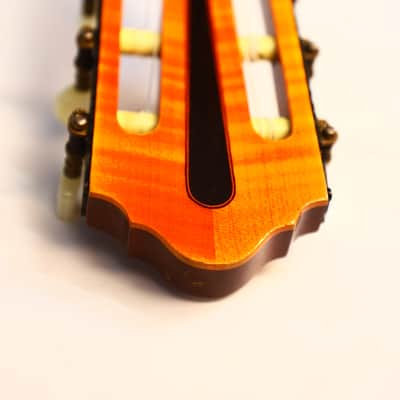 Enrico Piretti 1974 – masterpiece of a classical guitar - exquisite sound qualities + fine inlays - check video! image 11