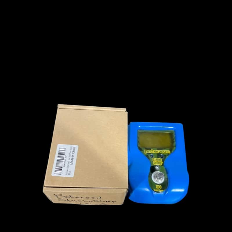 Peterson VS-S StroboStomp Pedal Tuner 2000s - Blue - X15548 image 1