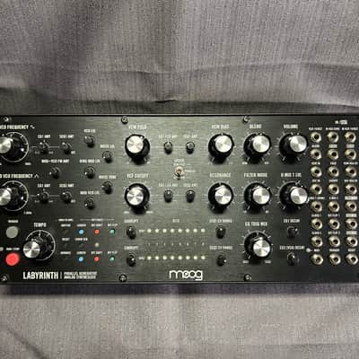 Moog Labyrinth Parallel Generative Synthesizer 2024 - Present Black with Wood Sides image 3