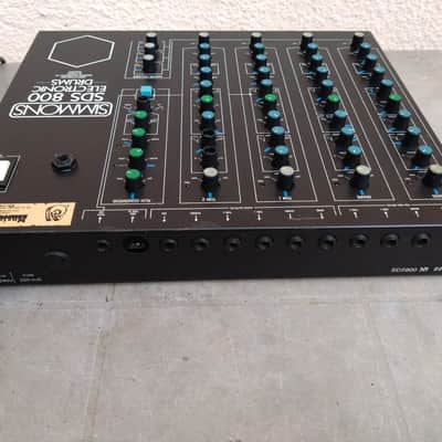 Simmons SDS 800 4-Channel Drum Sound Module 1986 - Black image 2