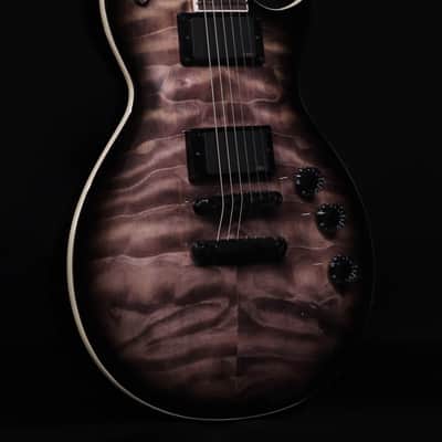 ESP LTD EC-400QM, See Thru Black Sunburst image 4