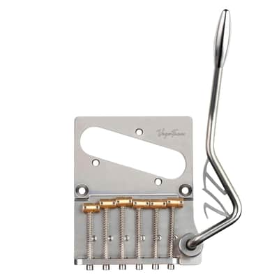Vega-Trem VT2 Teletrem Classic Telecaster Guitar Tremolo Bridge For Tele Easy Installation image 1