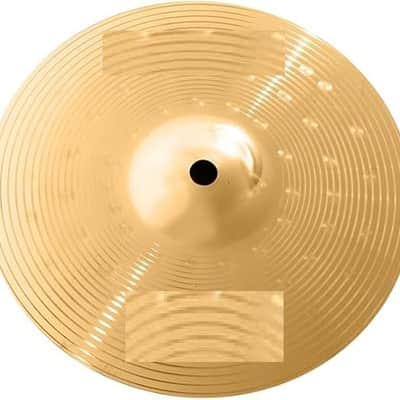 Cymbal Pack for Drum 8 pcs Super Polishing Cymbals Set Brilliant Gold Hero Series Include 14"Hihats 16"Crash 18"Crash 20"Ride Bonus 10" Splash 16"Ozone Stacker 18" China Cymbal Free Cymbal Bag image 3