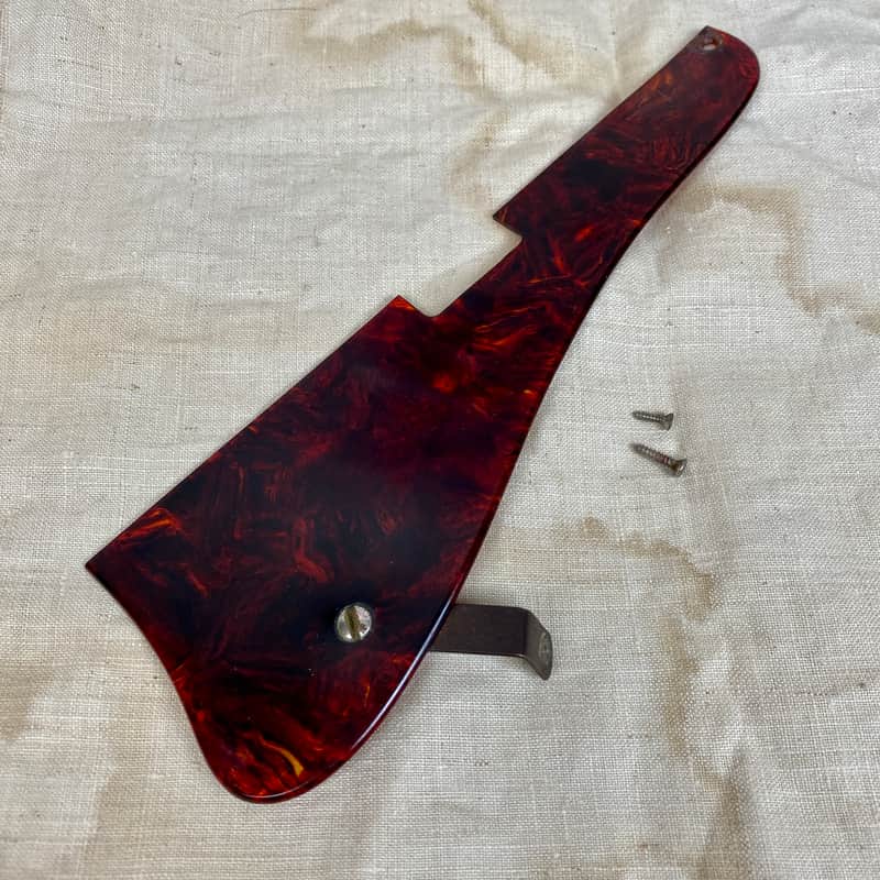 Vintage Gibson ES-125 Pickguard 1950s-1960s Tortoiseshell w/ Bracket image 1