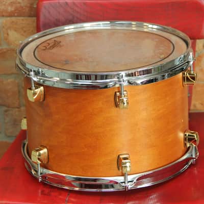 Yamaha 12"x8" Maple Custom rack tom natural vintage image 5