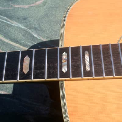 1976 Yairi YW800 Brazilian Rosewood Jacaranda Japan Vintage - Natural+Vintage Hard Case image 24