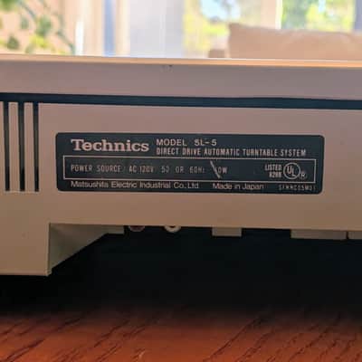 Technics sl-5 1980s - Silver Bild 7