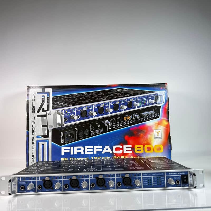 RME FireFace 800 FireWire Audio Interface & Converter