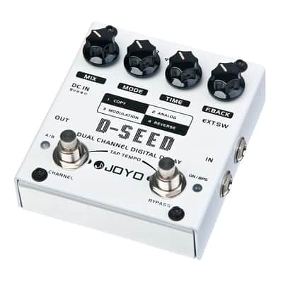 Joyo D-SEED Dual Channel Digital Delay 4-Mode Guitar Effect Pedal with Tap Tempo,price include the import duty for US buyer image 2