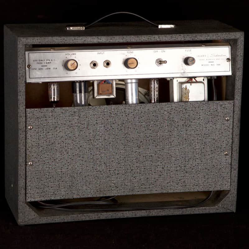 Silvertone Model 1481 5-Watt 1x8 Guitar Combo image 2