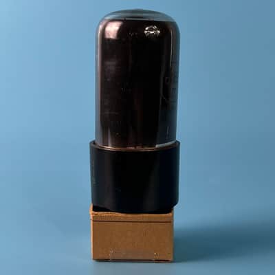 1961 Sylvania  6V6GT Vintage Smoked Glass Vacuum Tube! Tests Good! T559 image 3