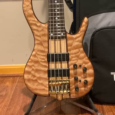 Ken Smith BSR 5 String Bass Quilt 2024 image 7
