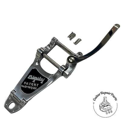 Bigsby B7 Vibrato Tailpiece Kit 0868013005 - Polished Aluminum image 2