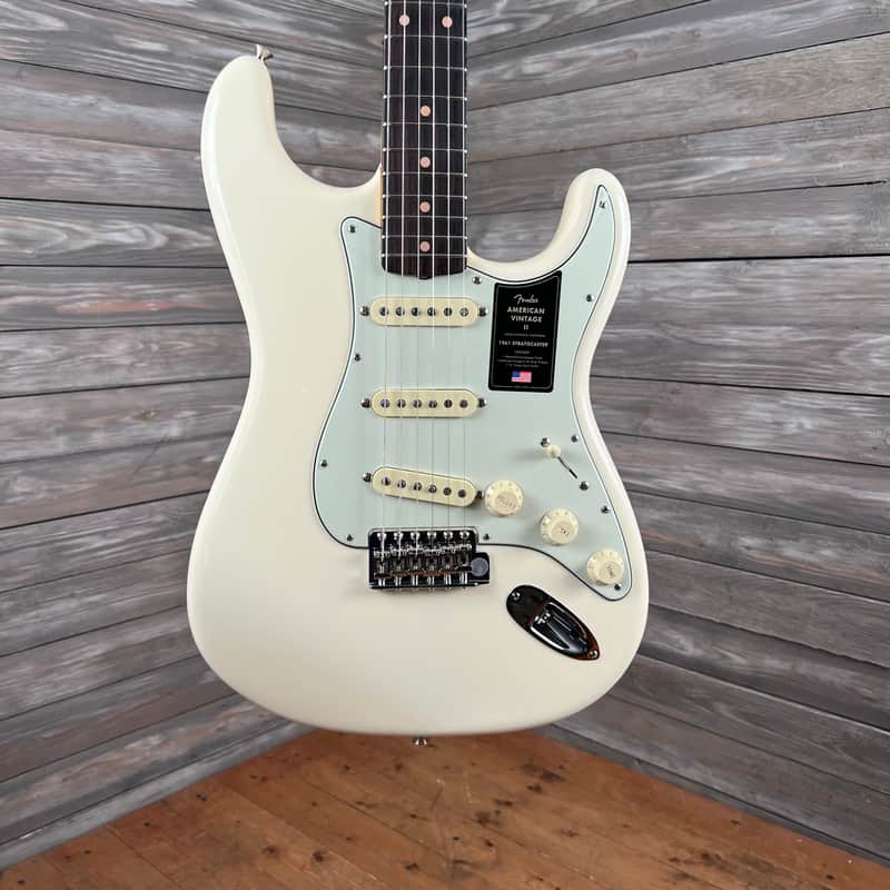 Fender American Vintage II 1961 Stratocaster - Olympic White (5068 -1U) image 1
