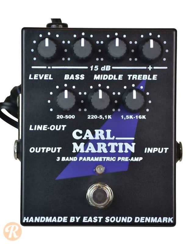 Carl Martin 3 Band Parametric Pre-Amp | Reverb