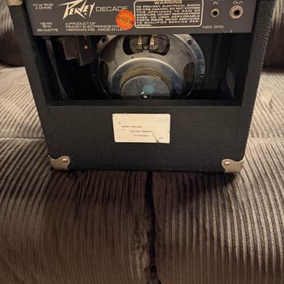 Peavey Decade Combo Amp ORIGINAL 1980s (MADE IN USA) image 4