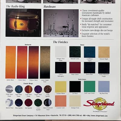 Pearl Drum catalogs 1990’s image 15