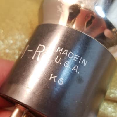 RCA 2% Tight Matched Pair (2) 2A3 AT1000 TESTED Vacuum Tubes black S plate hifi Power Triode 1936-1954 image 7