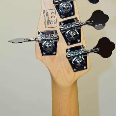 Sire Marcus Miller V7 Swamp Ash Reissue 5-String Bass Guitar, Transparent Black Satin image 9