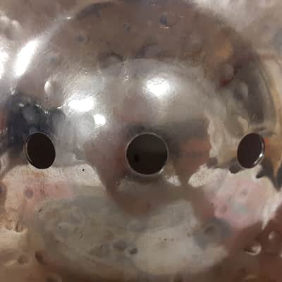 Sabian 14" HH Hand Hammered Fusion Hi-Hat Cymbals (Pair) 1992 - 2015 - Natural image 10
