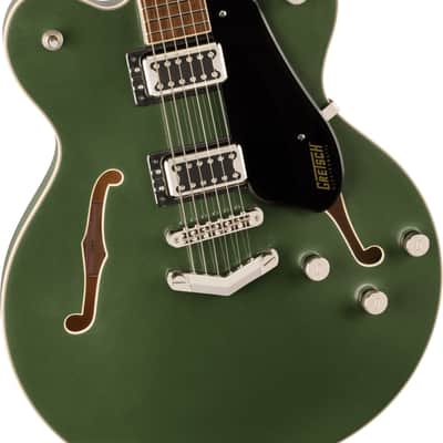 Gretsch G5622 Electromatic Center Block Double-Cut Guitar with V-Stoptail, Laurel Fingerboard, Olive Metallic image 5