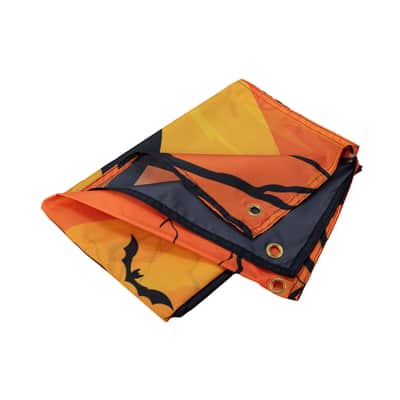 Europalms Halloween Banner, Geisterhaus 300x90cm - Halloween Decoration image 2