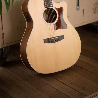 Cort GA1EOP Grand Regal Series Grand Auditorium Body Solid Spruce Top Mahogany Neck 6-String Acoustic-Electric Guitar image 7