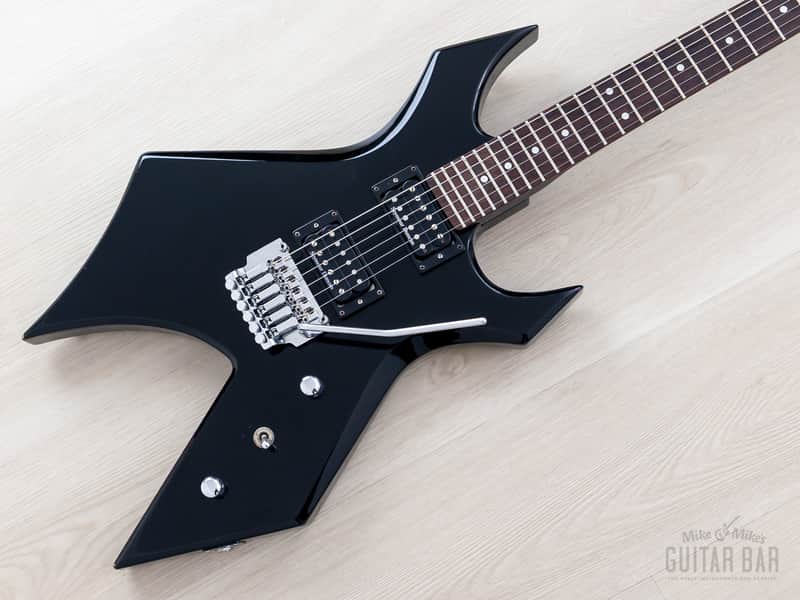 1986 B.C. Rich Warlock NJ Series Black w/ Seymour Duncan SH-2 & SH-4, Japan image 1