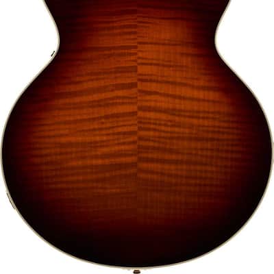 Gretsch Broadkaster LX Figured Center Block with Bigsby 2026 - Present - Havana Burst image 3
