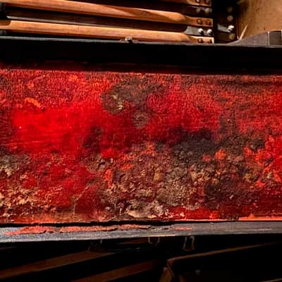 Late 60's Fender Stratocaster/Telecaster Guitar Case Damaged (and in two pieces) image 5