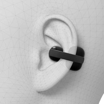 Sony WF-LC900/B LinkBuds Clip Open-Ear Truly Wireless Earbuds - Black image 5