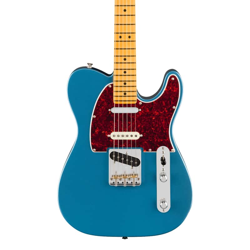 Fender American Professional Classic Telecaster Hotshot Maple Faded Lake Placid Blue w/bag image 1