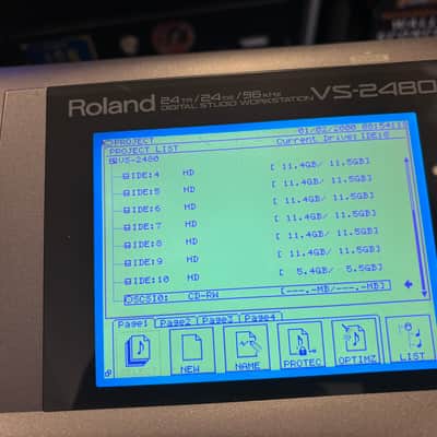 Roland VS-2480DVD LOADED 2x VS8F-3 cards & Plugins, 2x VS8F-2 FX + 120GB SSD image 13