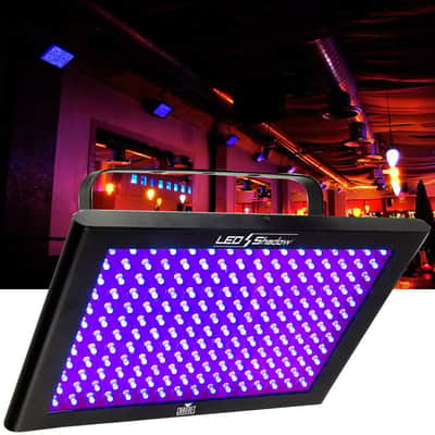 Chauvet LED Shadow 3 Channel DMX UV Black Light with 25 Foot DMX Cable image 2