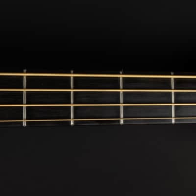 1994 K. Yairi YB-1B - Dark Brown Sunburst | Vintage 4-String Japan Acoustic Bass Pickup | OHSC image 23