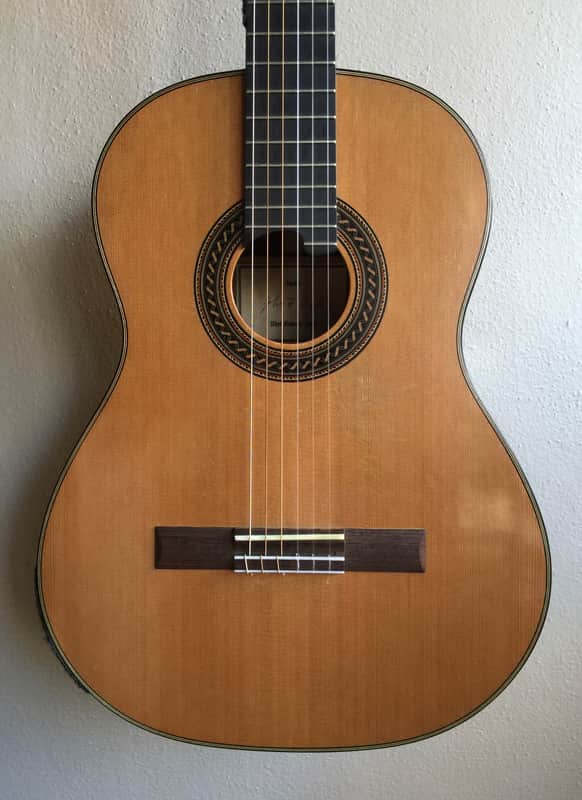 John H Dick Concert Grade Classical Guitar USA Nomex Top 1999 | Reverb