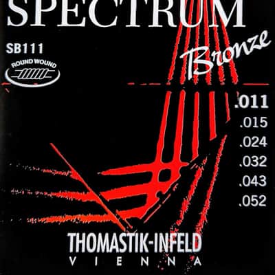 Immagine Thomastik-Infeld Spectrum Bronze Acoustic Guitar Strings, 11-52 Light - 3
