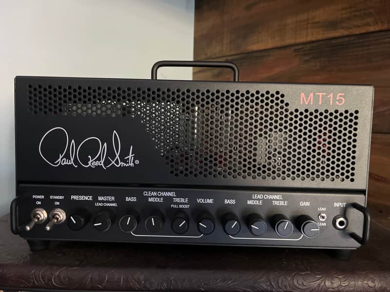 PRS MT 15 V1 Mark Tremonti Signature 2-Channel 15-Watt Guitar Amp Head 2018 - 2024 - Black