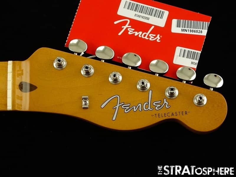 Fender Vintera III Late 50s Telecaster Tele NECK w/ TUNERS, Late 50s image 1