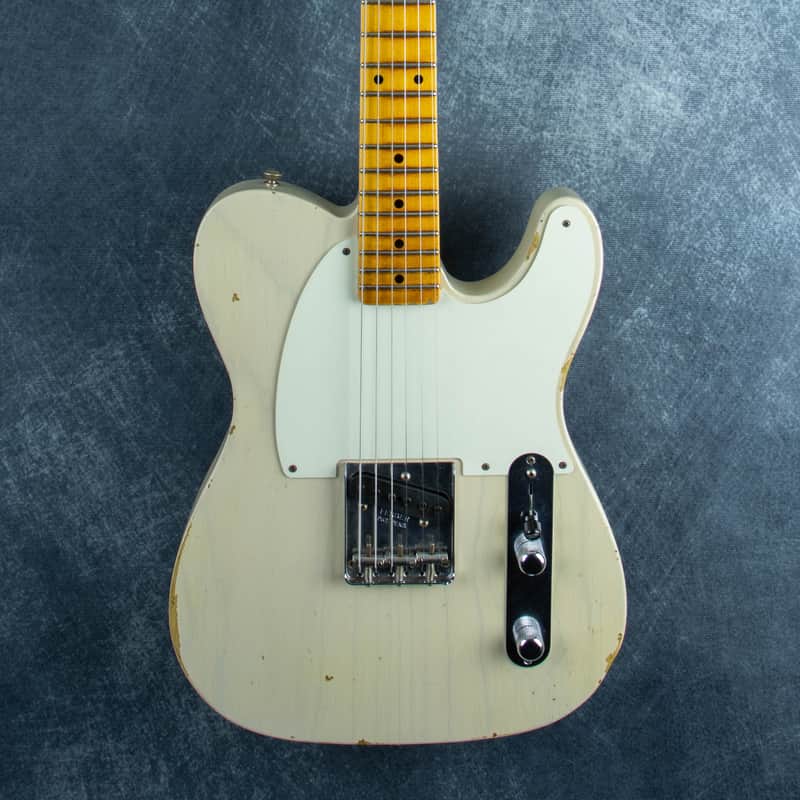 Fender Custom Shop Limited Edition 55 Relic Esquire White Blonde 2015 ~ Secondhand
