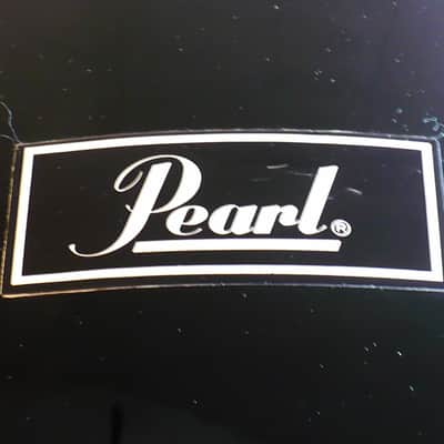 Pearl 13 x 9 Mounted Tom / Gloss Black Wrap / Early Export? image 11
