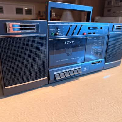 Vintage Sony CFS-3000 Detachable Speaker System Stereo Cassette Recorder WORKS image 3