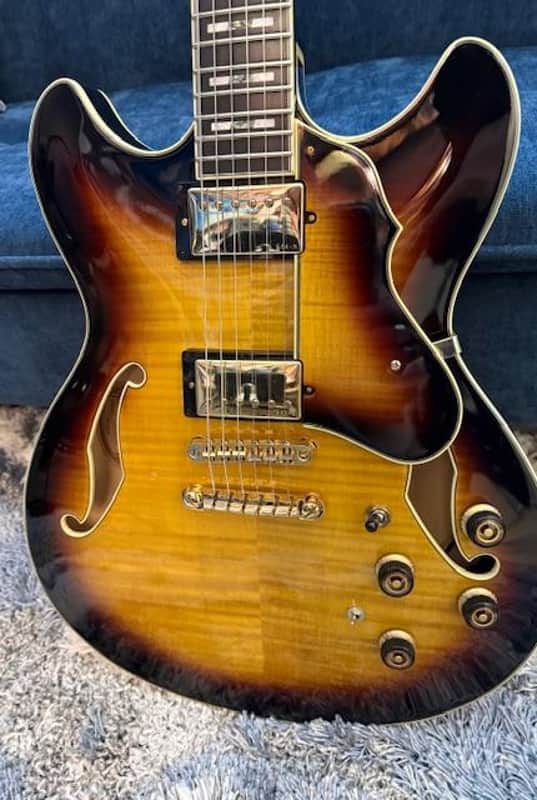 Ibanez ARTSTAR AS153 2013 - Yellow Sunburst image 1