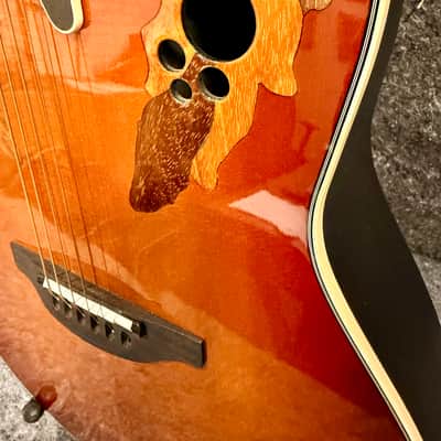 Ovation 1778LX Elite LX Sunburst Acoustic/Electric Guitar with Hardshell Case image 2
